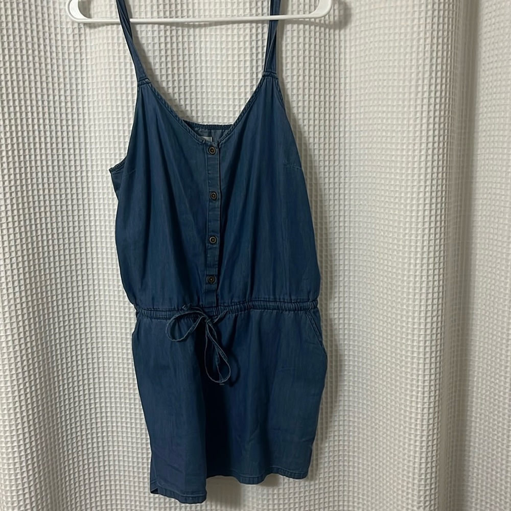 Old Navy denim romper size medium